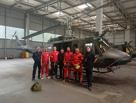 Zajednička helikopterska obuka u Sarajevu – Jačanje kapaciteta za spašavanje iz zraka
